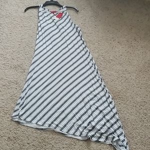 Stripes Sleeveless Dress
